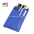 Cheap thick pu leather pen bag